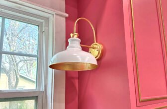 Studio Sconce Makeover – From Black To White...