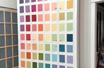 Paint Swatch Cupboard Repainted (Did I Make The Pr...
